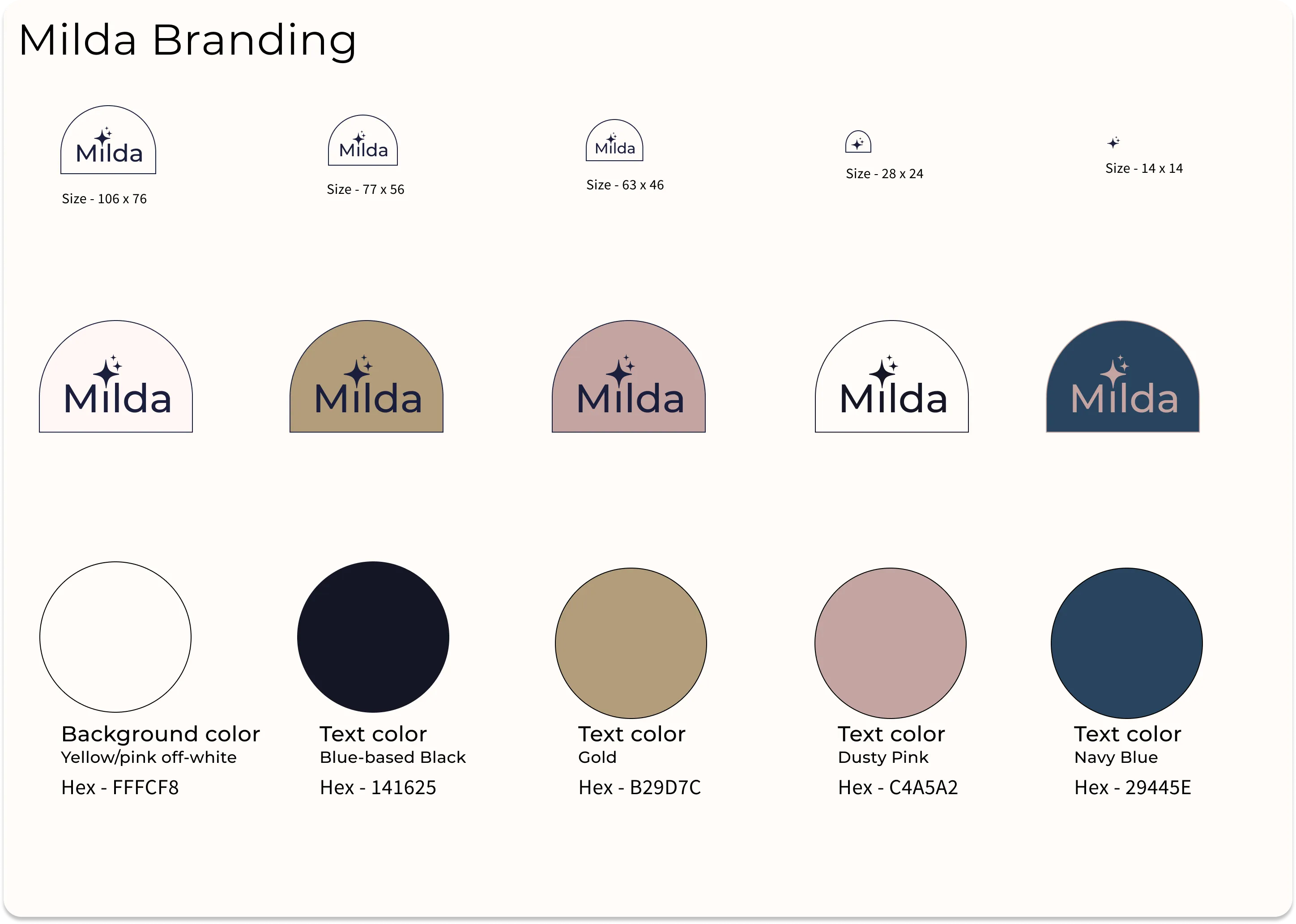 Milda Case Study Logos